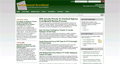 Desktop Screenshot of environmentalnewsstand.com